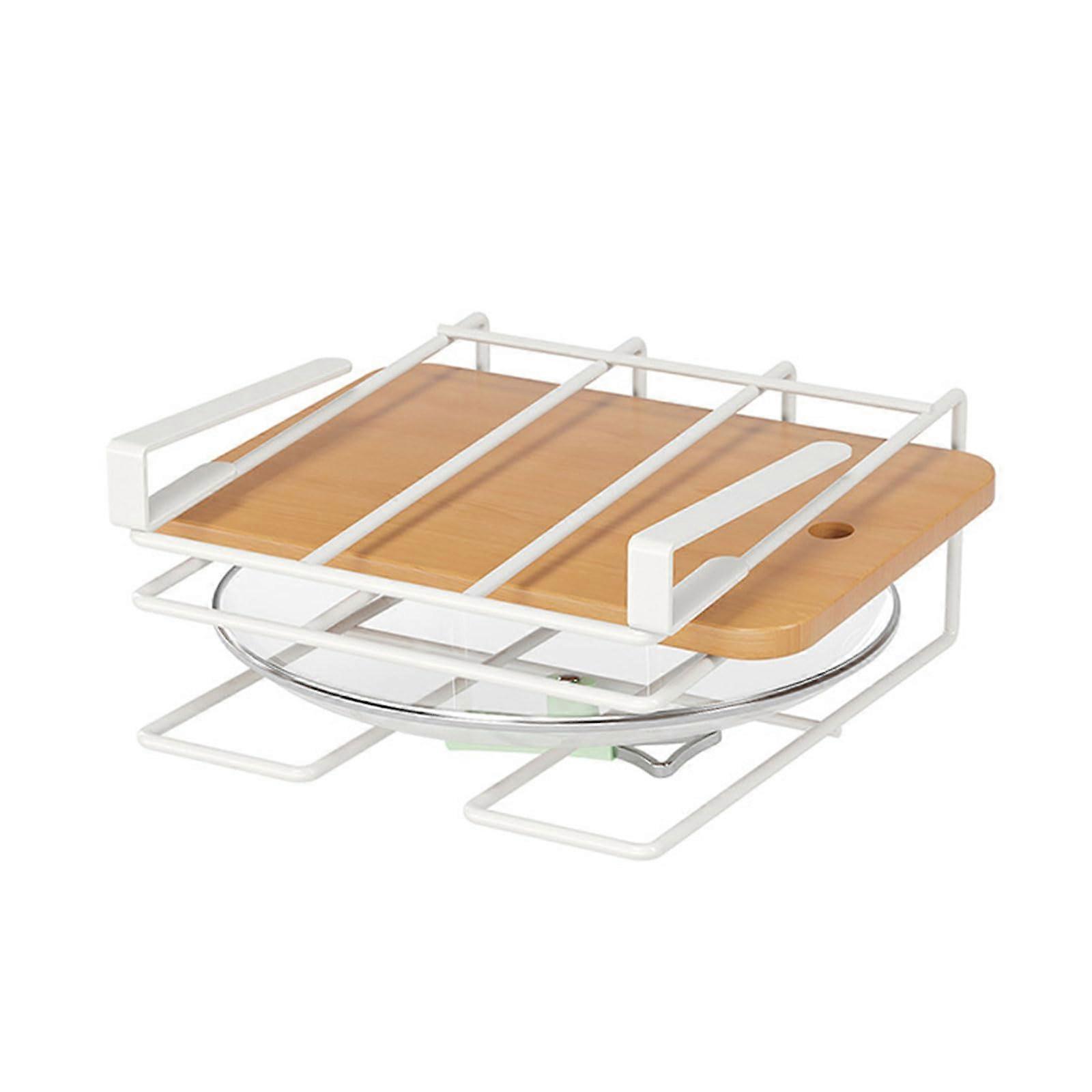 Kitchen Utensils Storage Rack for Cabinet Organization - Space Saving, Elegant Design, Multi-Functional, Durable Shelves