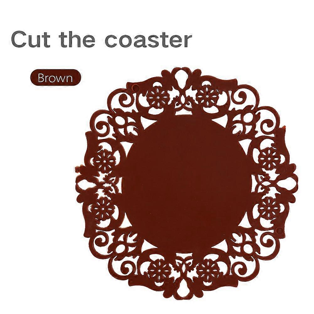 Silicone Lace Coaster, Nonslip Pad