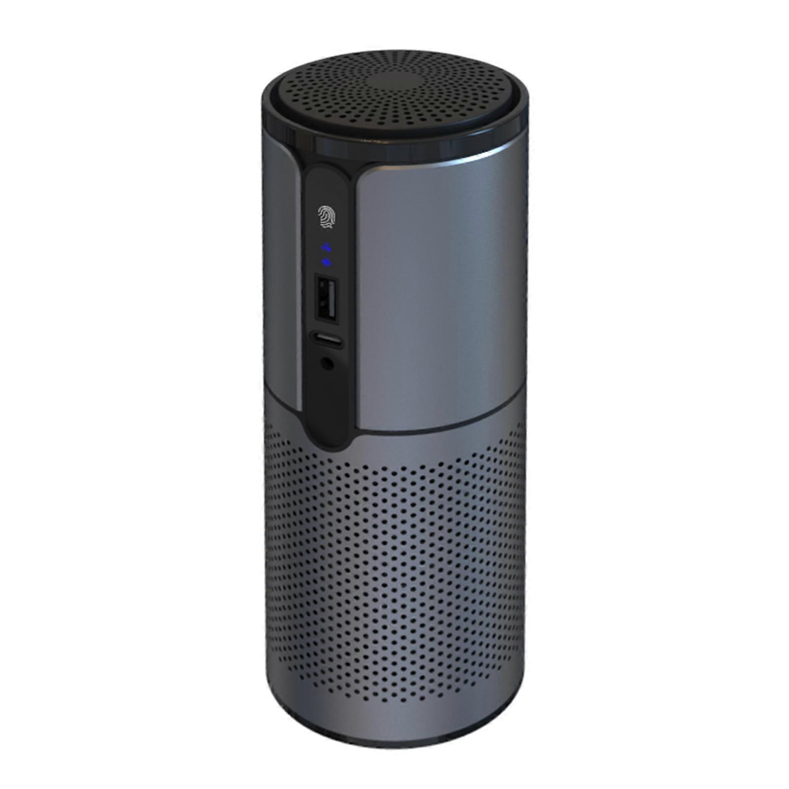 Car Air Purifier Mini HEPA Air Purifier Air Cleaner for Car & Home Air Quality Monitoring, Smoke Dust Remover Eliminates Smoke, Odor, Pollen, Pet Hair