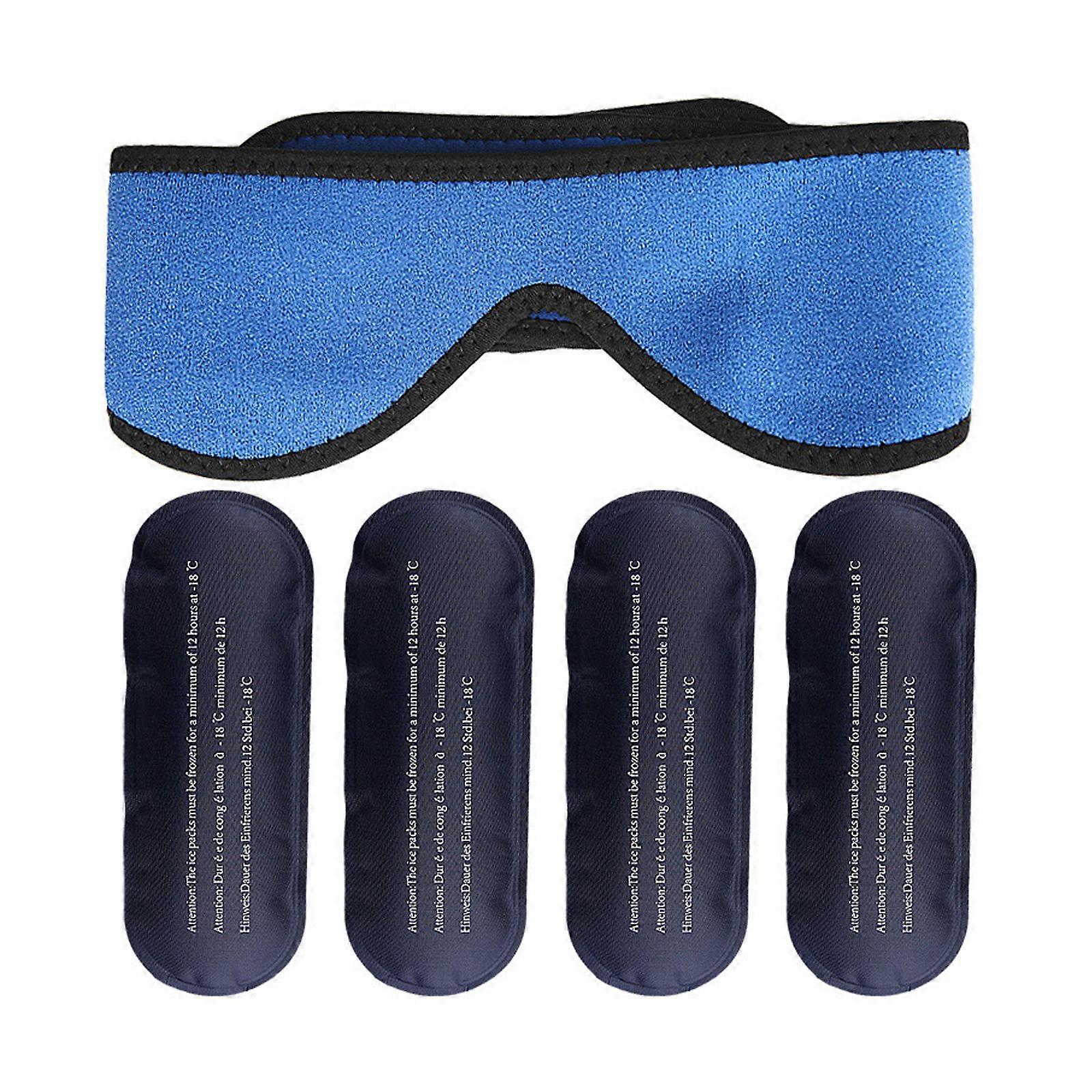 Cooling Pads Wisdoms Tooth Ice Pack Face Ice Pack Hot & Cold Gels Packs Reusable Ice Pack for Jaw Pains Relief Blue