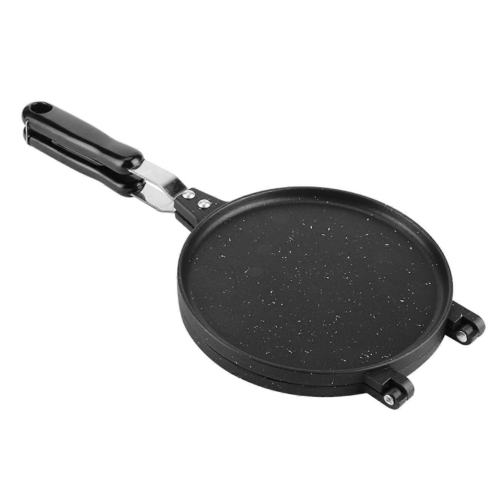 Eggs Roll Maker with Aluminum Heat Resistant Handle, Non-Stick Coating for Perfect Home Cooking Waffle and Egg Rolls