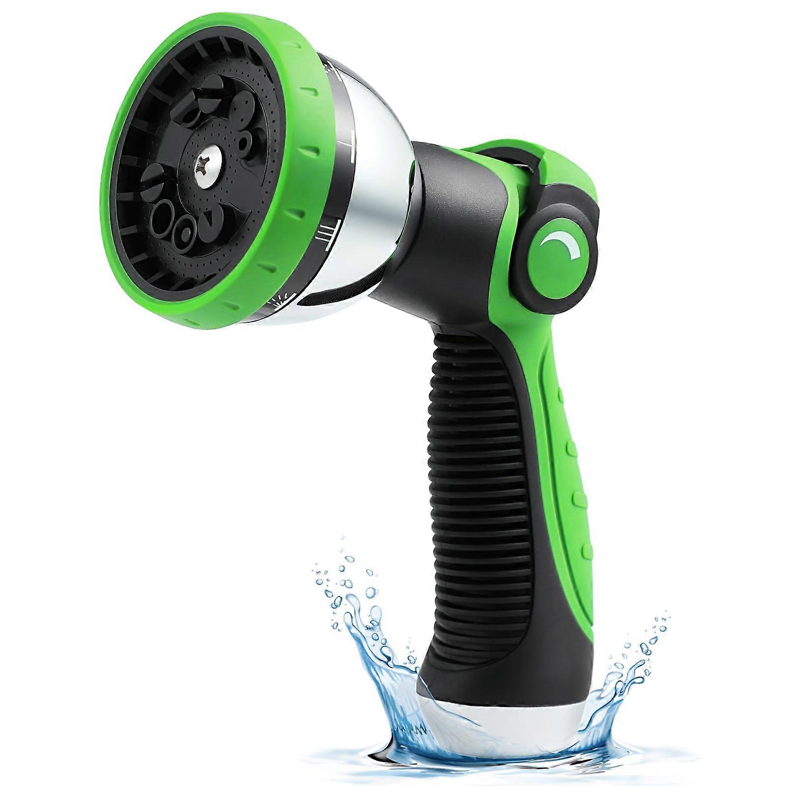 Garden Hose Sprayer Nozzle  Water Hose Nozzle with 10 Adjustable Spray Patterns