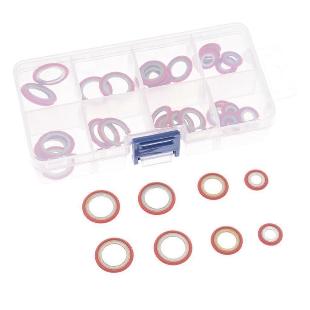 Système de climatisation automobile Compresseur O-Rings Kit Réparation Joint d’étanchéité