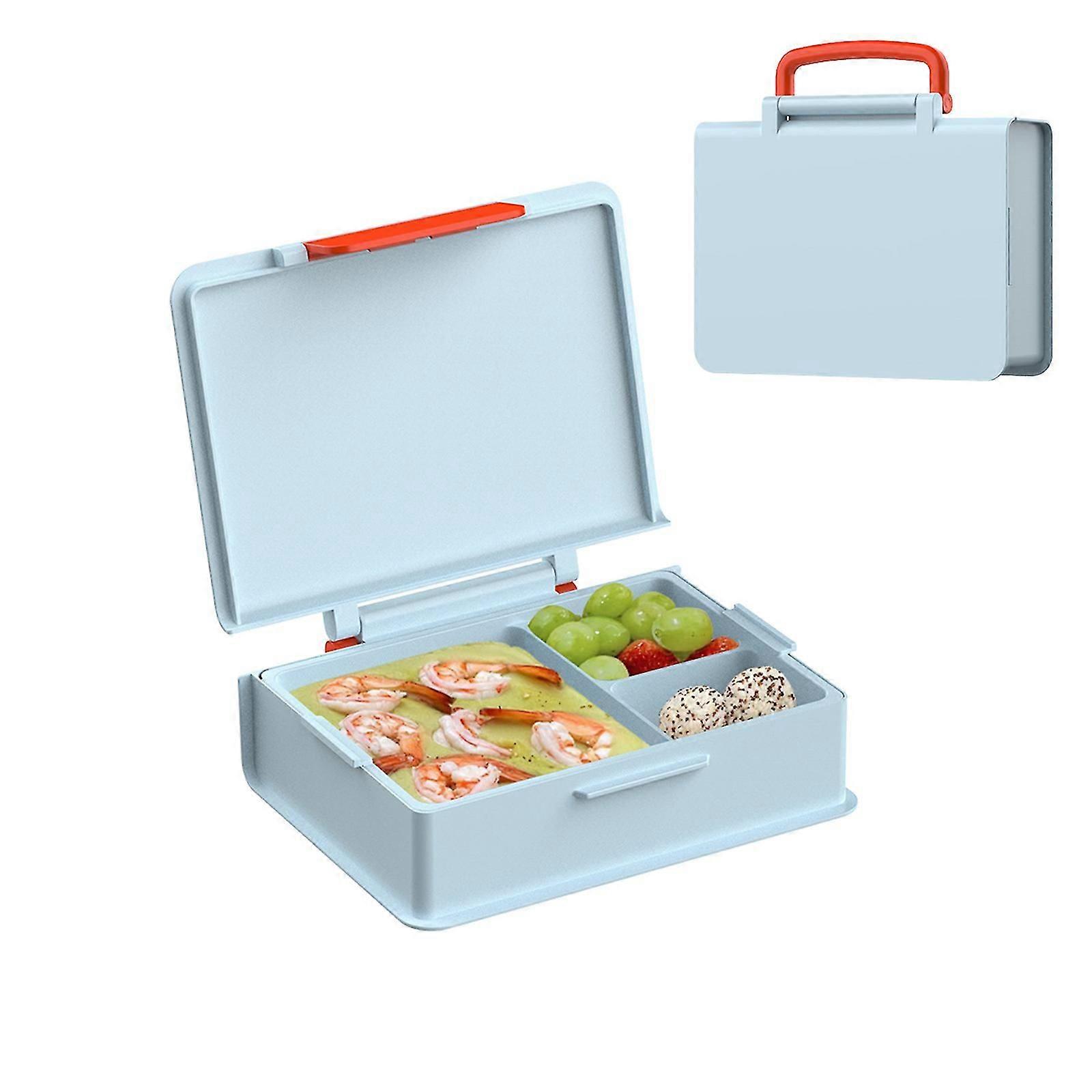 50% Off-microwave Portable Lunch Box 3 Compartment Food Container Bento Box