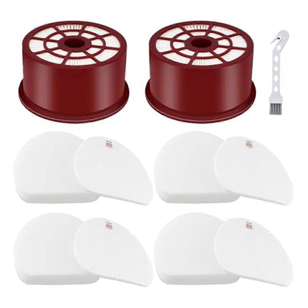Filter for Rotator Upright Vacuum NV400 NV401 NV402 NVC400C NV400 Series Parts,2 HEPA Filter + 4 Foam&Felt Filters