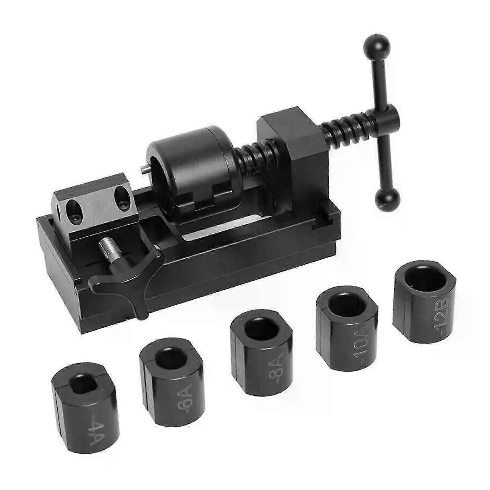 Fuel Line Fittings Installation Tool Kit 5 Bracket Hose Oil Cooling Pipe Connect for 4AN 6AN 8AN 10AN 12AN Connector