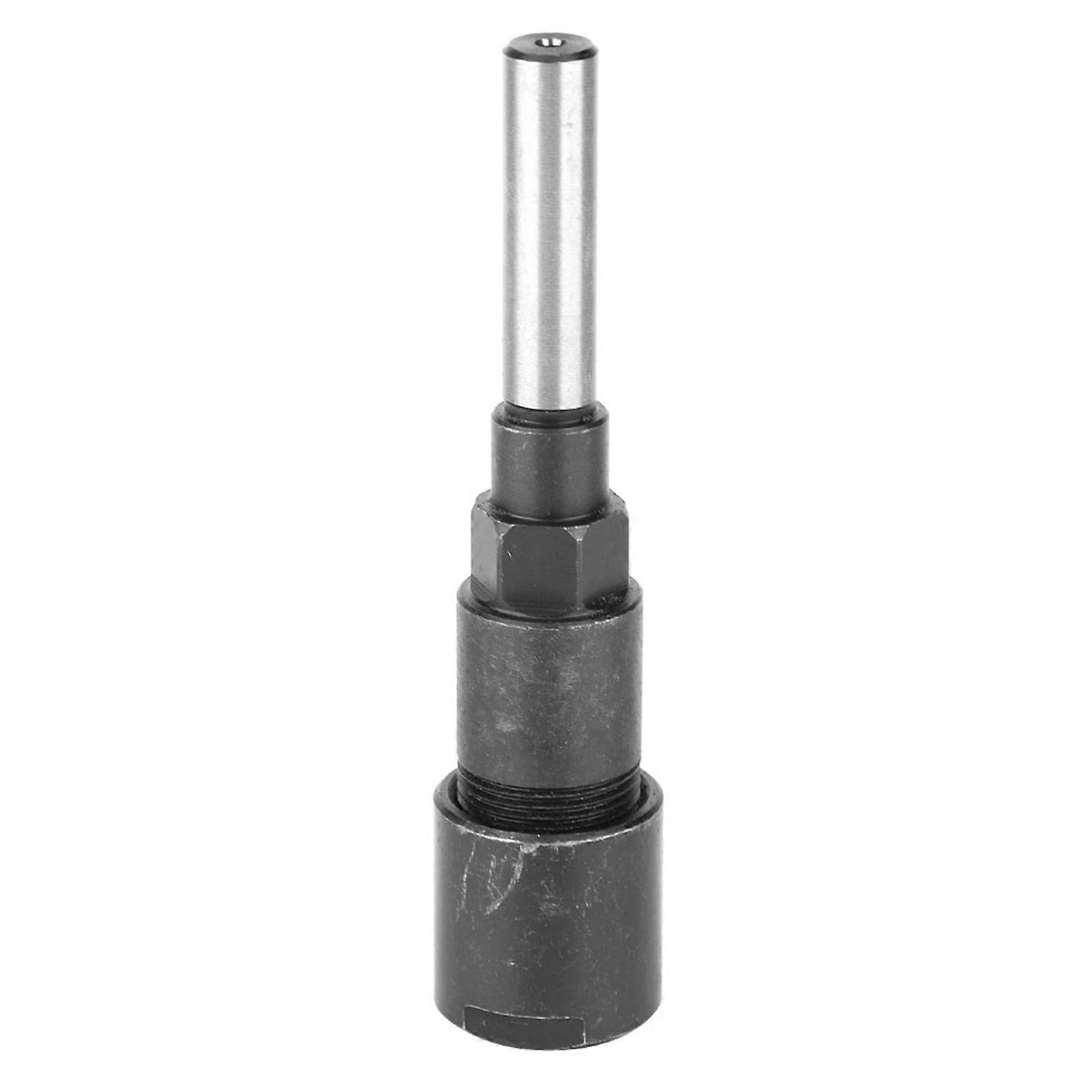 Qukaim Milling Cutter Extension Rod Router Bits Collet Extension Rod, 1/4 Shank Milling Cutter Extension Rod for Trimmer and Engraving Machine,