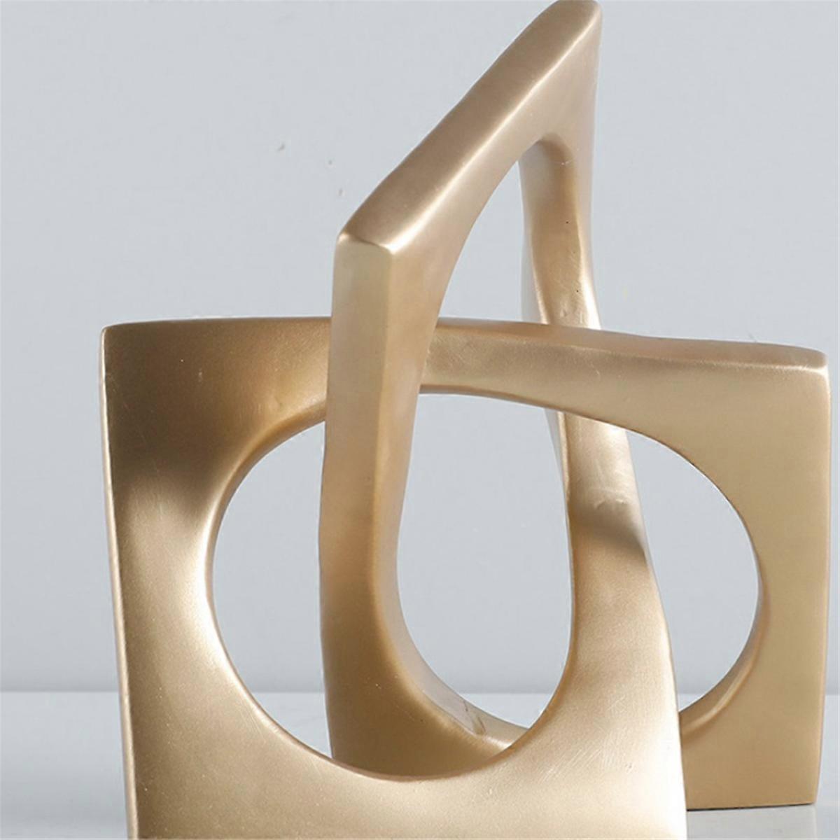 Abstract Geometric Distortion Ornament Craft Desk Decoration A