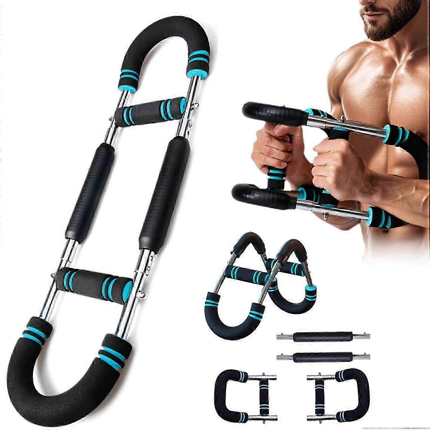 Twister Arm Trainer, Adjustable Chest Exercise Equipment, Arm Trainer, Upper Body Strength Training Machine -C