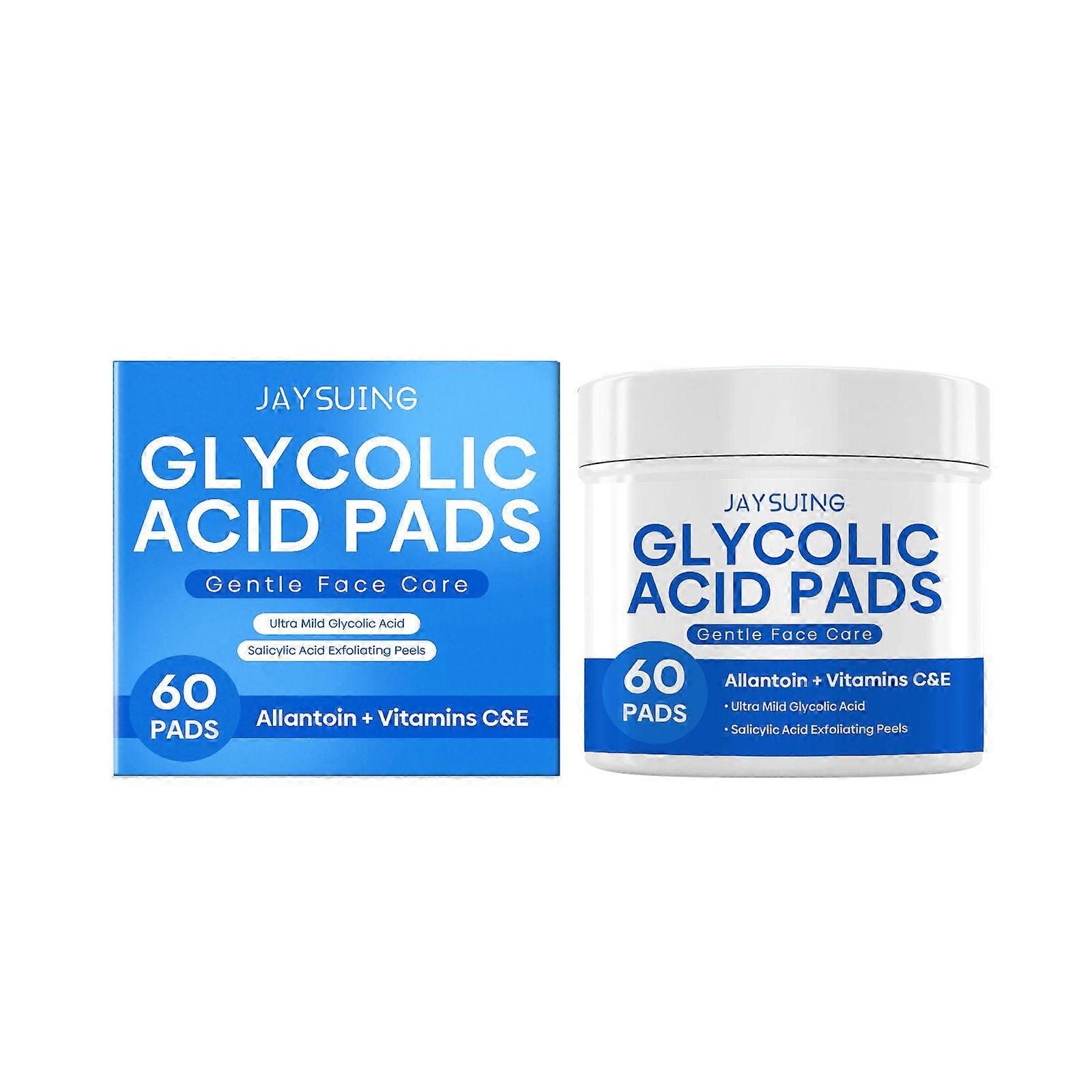 Glycolic Acid Exfoliating Cotton Pads, Gentle Cleansing Exfoliating Cotton Pads, Facial Moisturizer, Occlusive Cotton Pads
