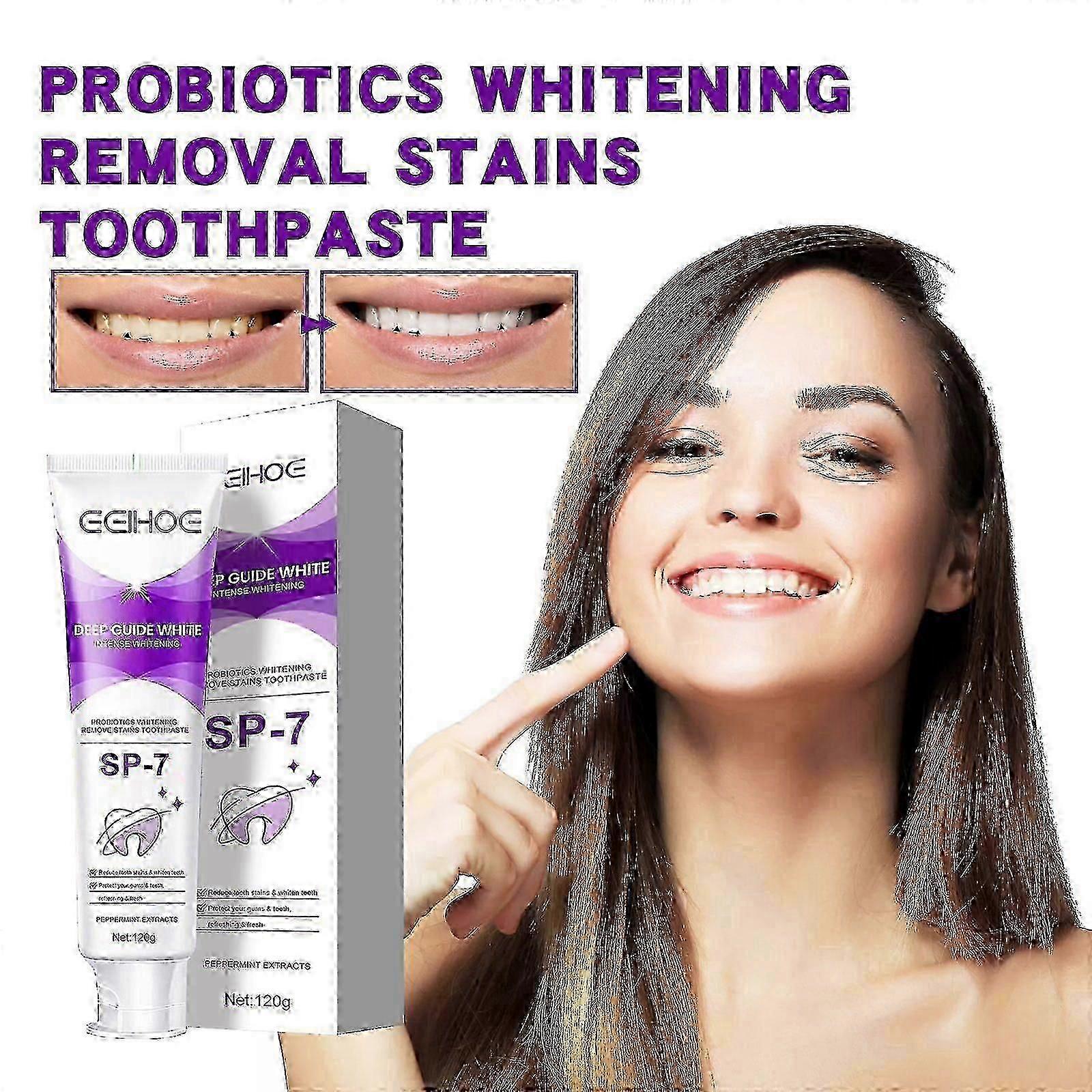 Probiotic Toothpaste, Cleaning Stains And Tartar Fresh Breath Whitening Toothpaste
