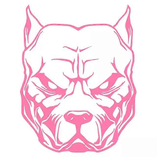 Motorcycle Sticker dog pattern pit bull pitbull Reflective Car Stickers Moto Auto Decal Funny JDM Vinyl On Car styling 19*15cmVehicle Wraps