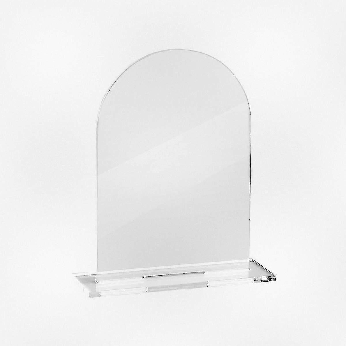 5stk Klar Blank Buet Akryl Bryllup Bordskilte Til DIY Fødselsdagsfest Siddearrangementer og Festligheder