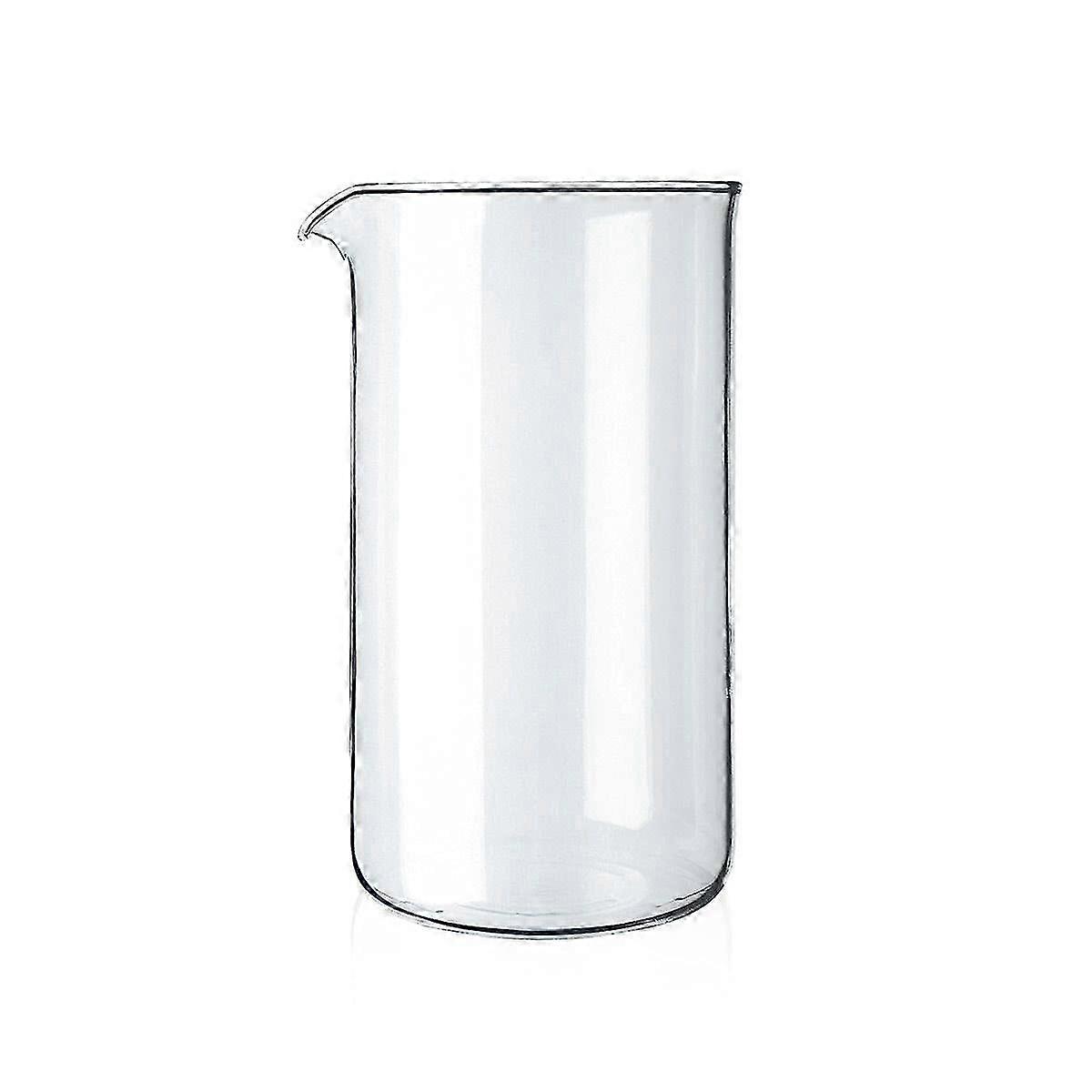 8-Cup Glass Piston Replacement, 1L Transparent, 10cm Diameter