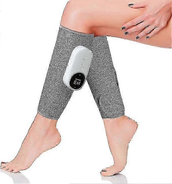 Leg Massager - Calf Massager For Circulation And Pain Relief,3 Intensity Levels, 3 Modes, Heat Function, Type-c Rechargeable