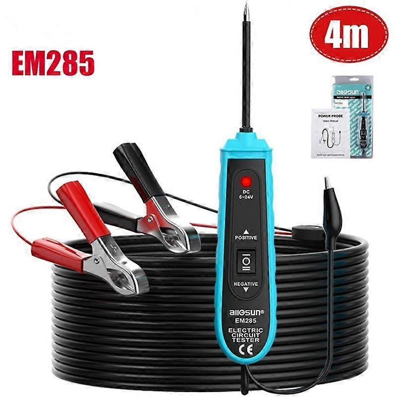 6-24V Dc Güç Probu Araba Elektrik Devresi Test Cihazı Teşhis Sistemi Kablosu Otomotiv Elektrikli El Aletleri Tablosu