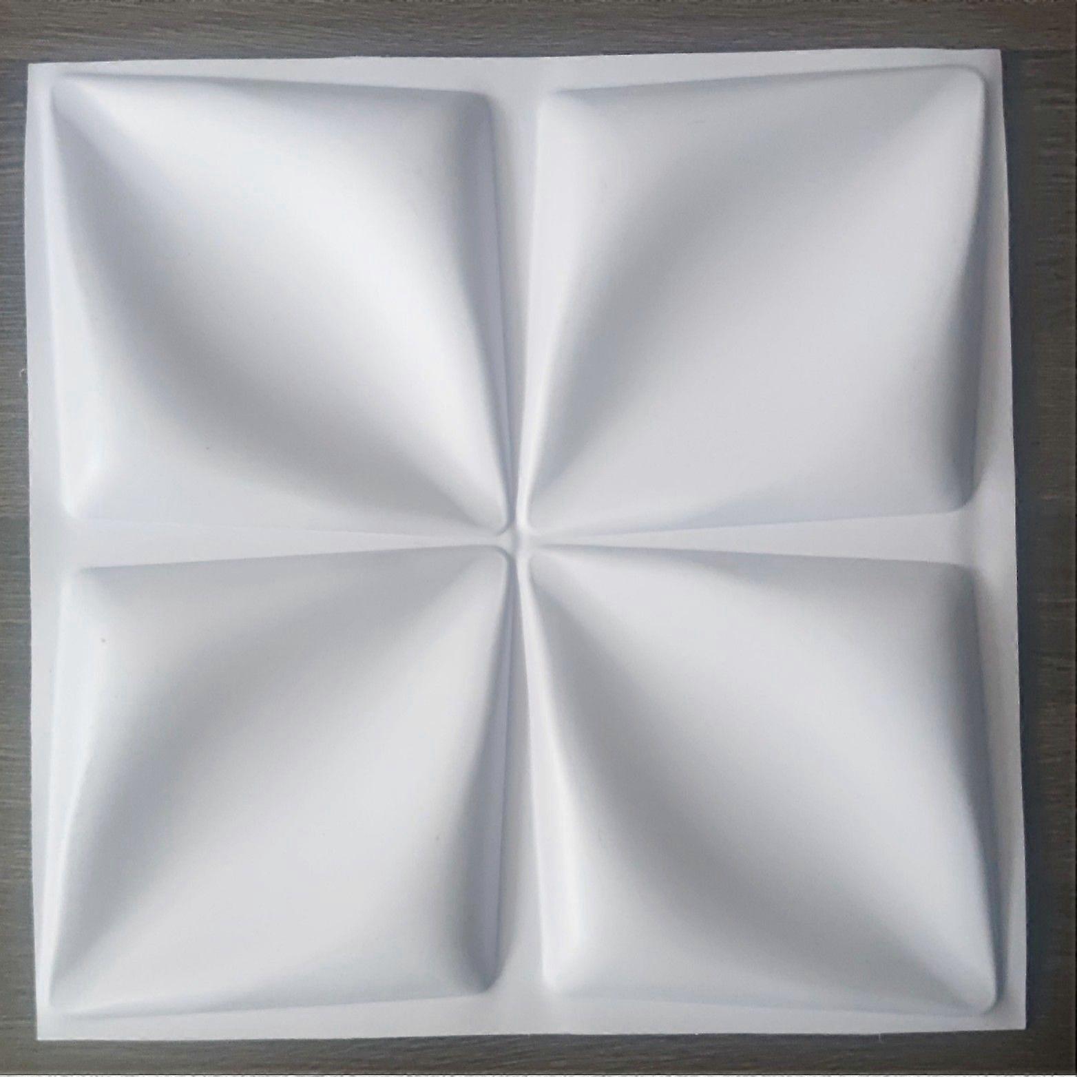 2 pieces of 3D three-dimensional board pvc material waterproof wall stickers self-adhesive simulation wallpaper thick decorative board