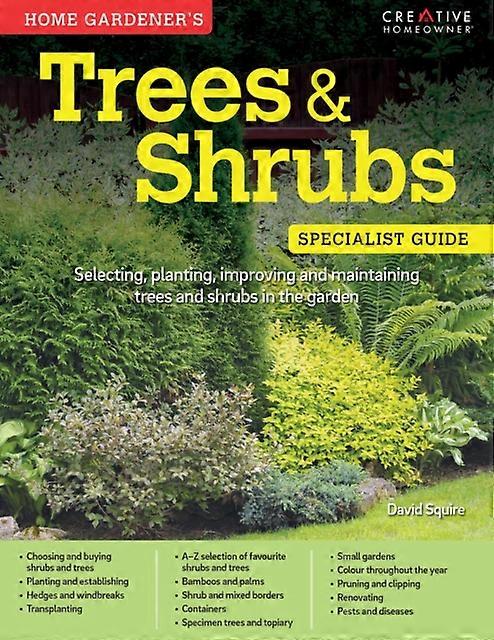 Home Gardener's Trees & Shrubs - David Squire - Paperback - English Book - Gardening