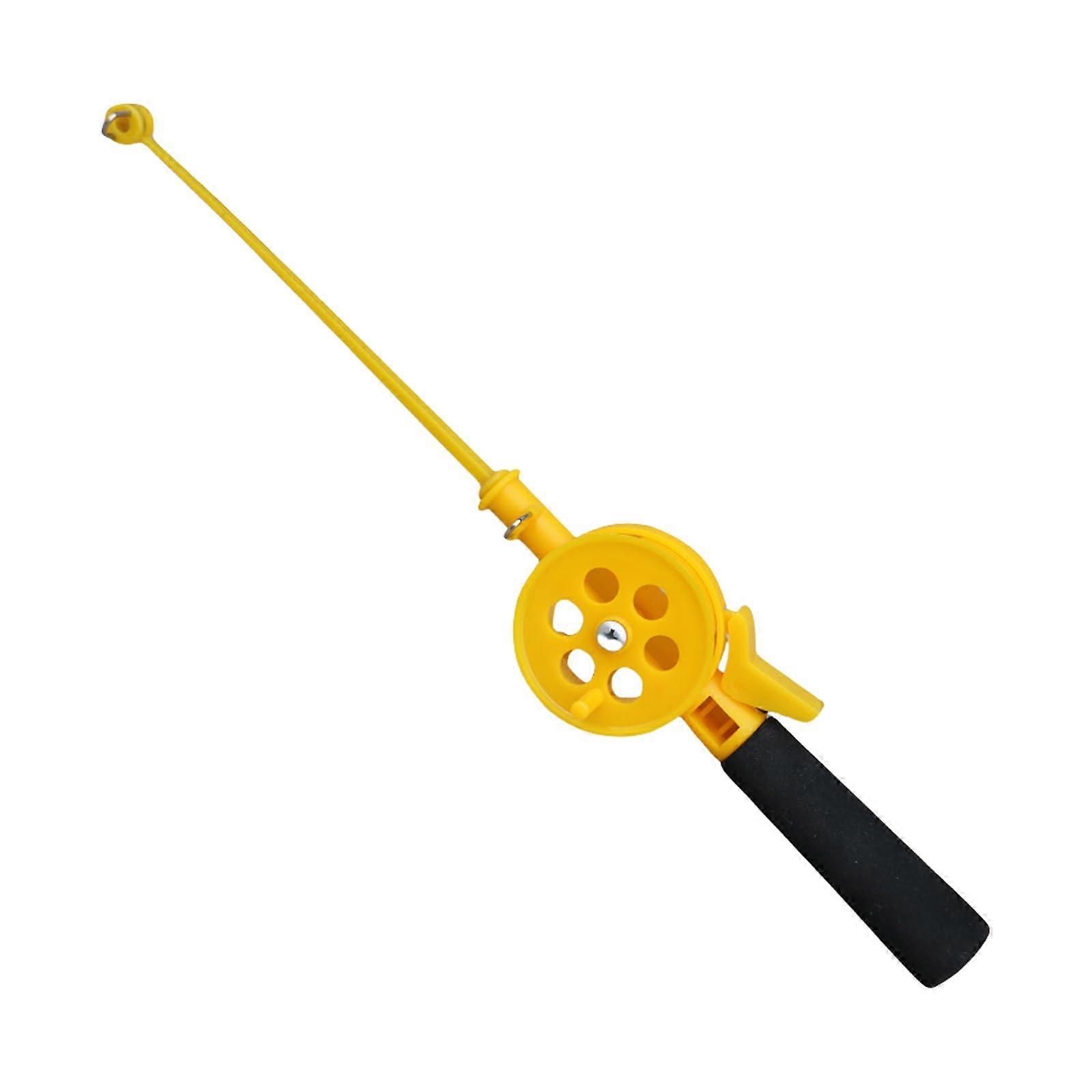 Small Ice Fishing Rod for Beginners - Portable Children Fishing Poles with Durable Reels for Lake Pond River Use