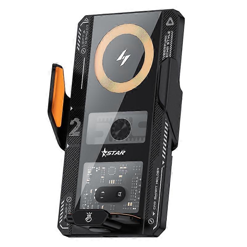 15W QI Protocol Wireless Car Charger Smart Induction Phone Holder