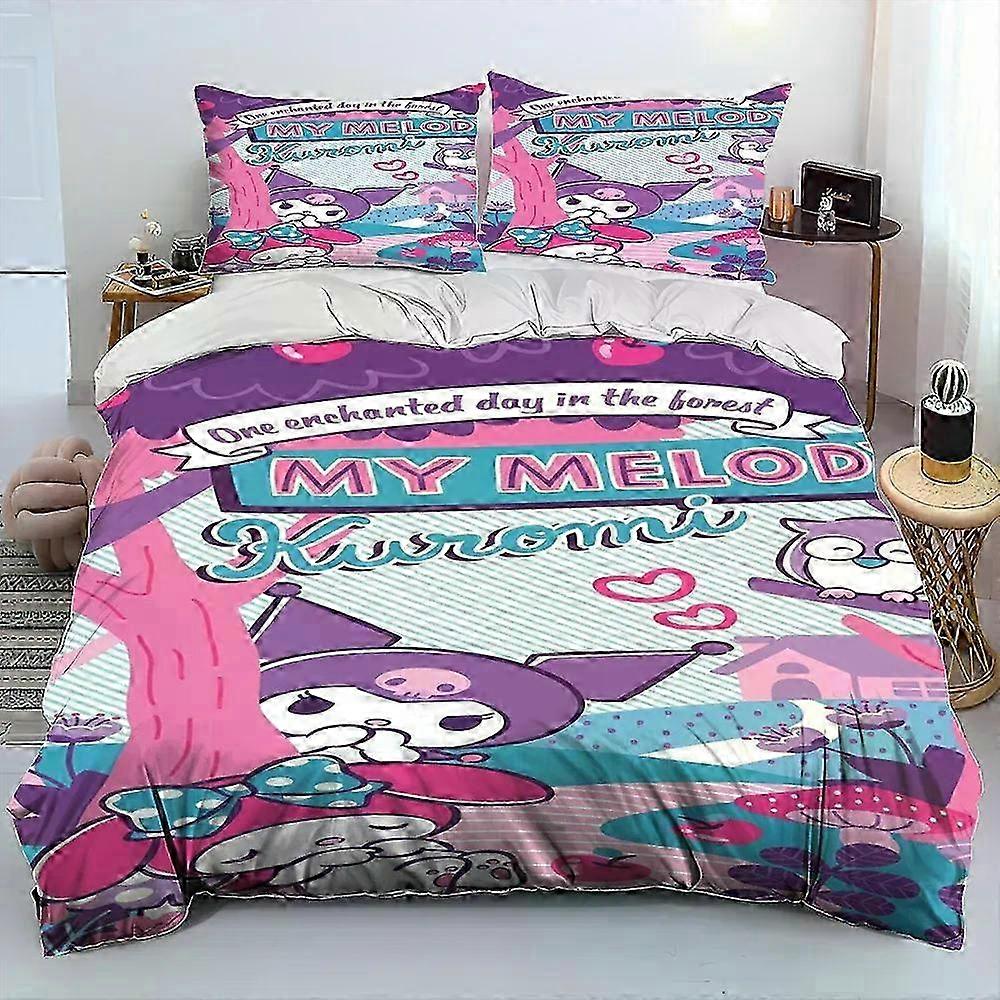 Soft Bedding Sets with Comfortable Duvet Cover and Pillow Cases for Kids and Adults - 3-Piece Set for Bedroom Decor