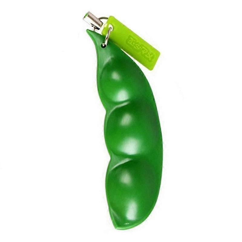 Green (A) $ Unlimited squeeze edamame squeeze music decompression venting artifact decompression toy creative small toy venting ball squeeze beans