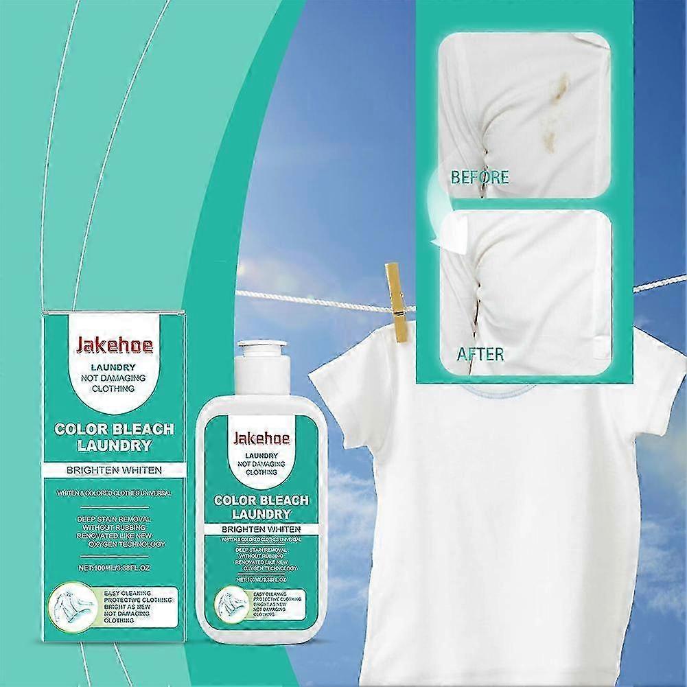 2025 Low Residue Highly Effective Stain Removal & Color Bleaching Laundry Detergent