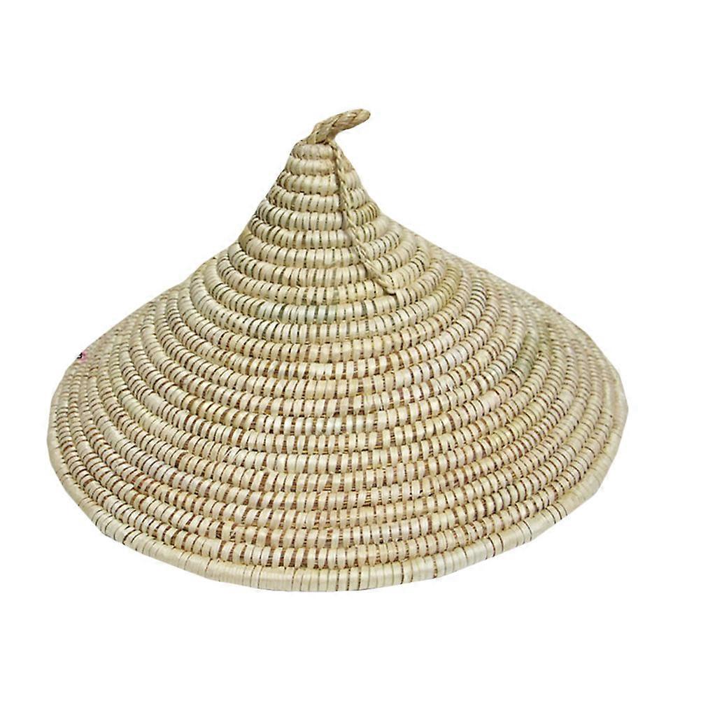Charming Straw Cap, Stylish Home Enhancement, Quality Material
