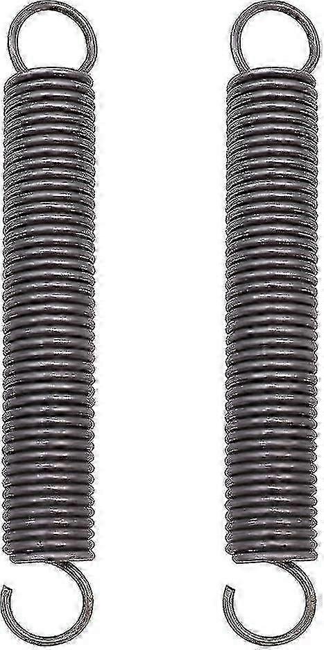 2 Pieces Extension Spring Steel Extended Compressed Spring Double Hook Springs - 2x18x150mm