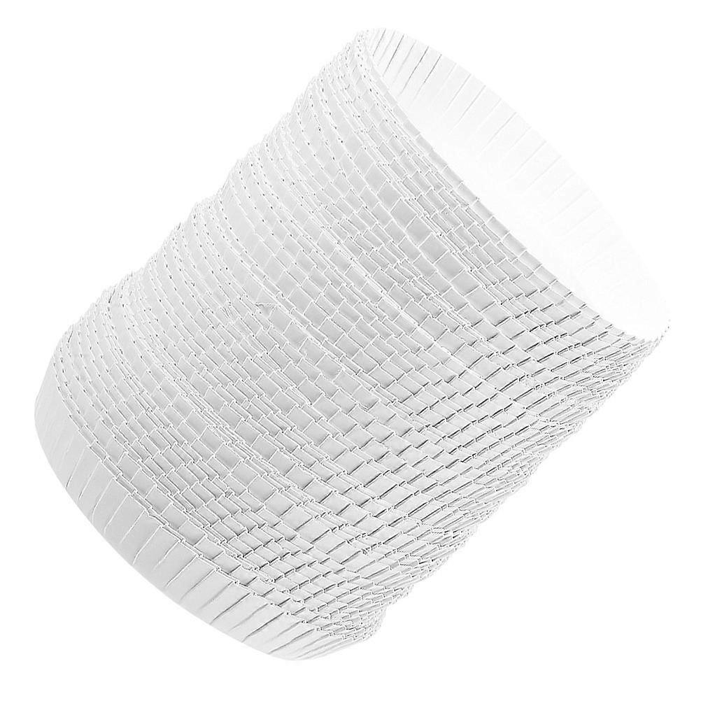 100Pcs Disposable Cup Covers Paper Lids for Hot Cups Drinking Lids