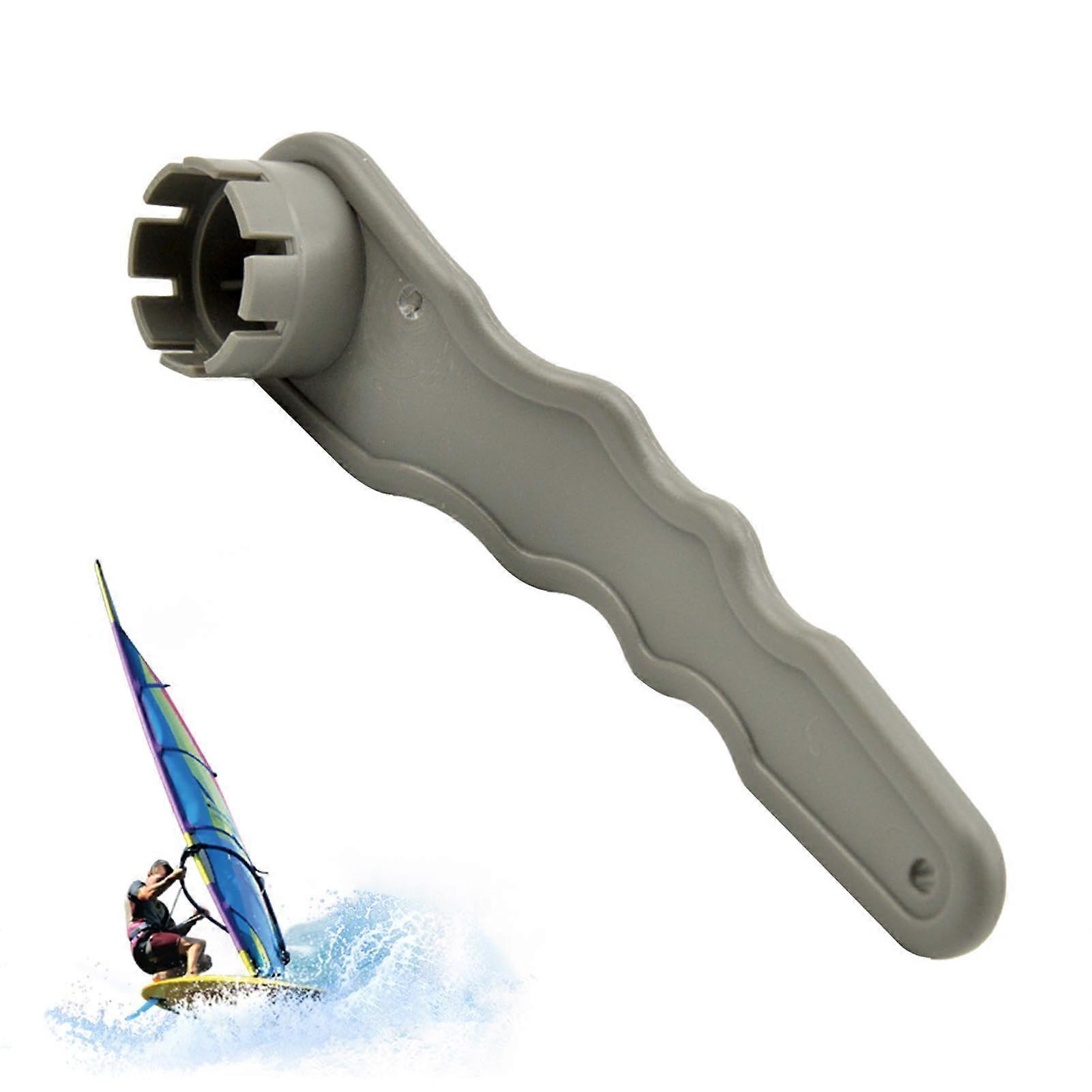 Valve Wrench for Kayaks - Portable 6/8 Hole Professional Inflatable Boat Valve Tool | Gray Eight Teeth Design