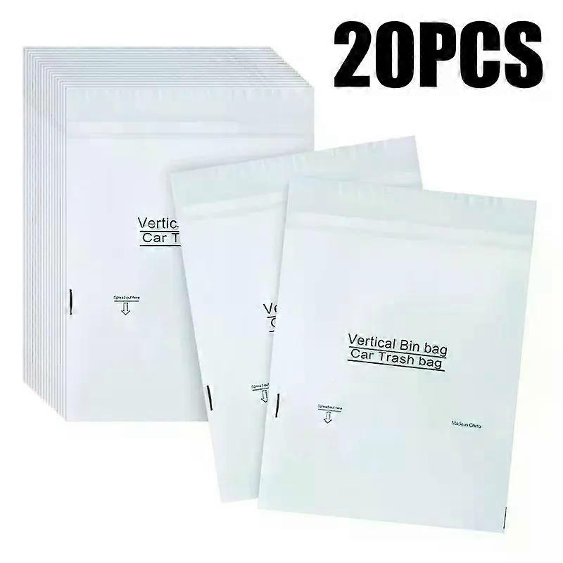 Self-Adhesive Disposable Trash Bag Thicken Waterproof Garbage Bag Leak-Proof Rubbish Storage Bag Suitable for Car/Home/Office