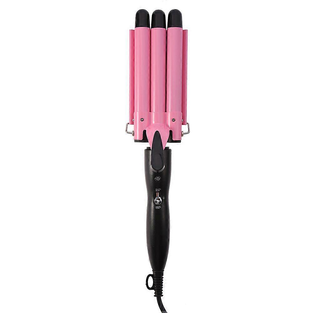 Pink Barrel Hair Curler with Thermal Control, Slip Handle, Fast Heating Ceramic & for Salon & Home Use –