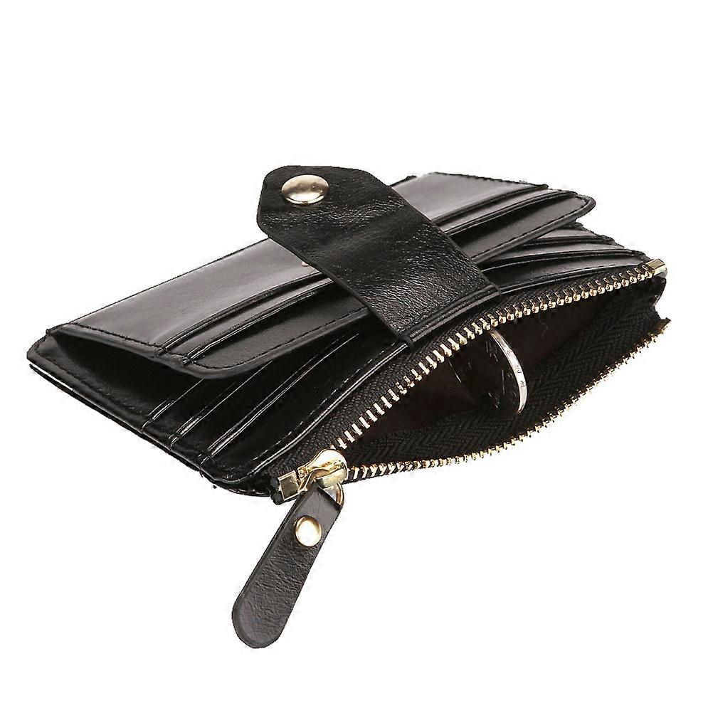Zipper Wallet For Men Multi-Card Holder Bag Portable Business Meetings 1Pack