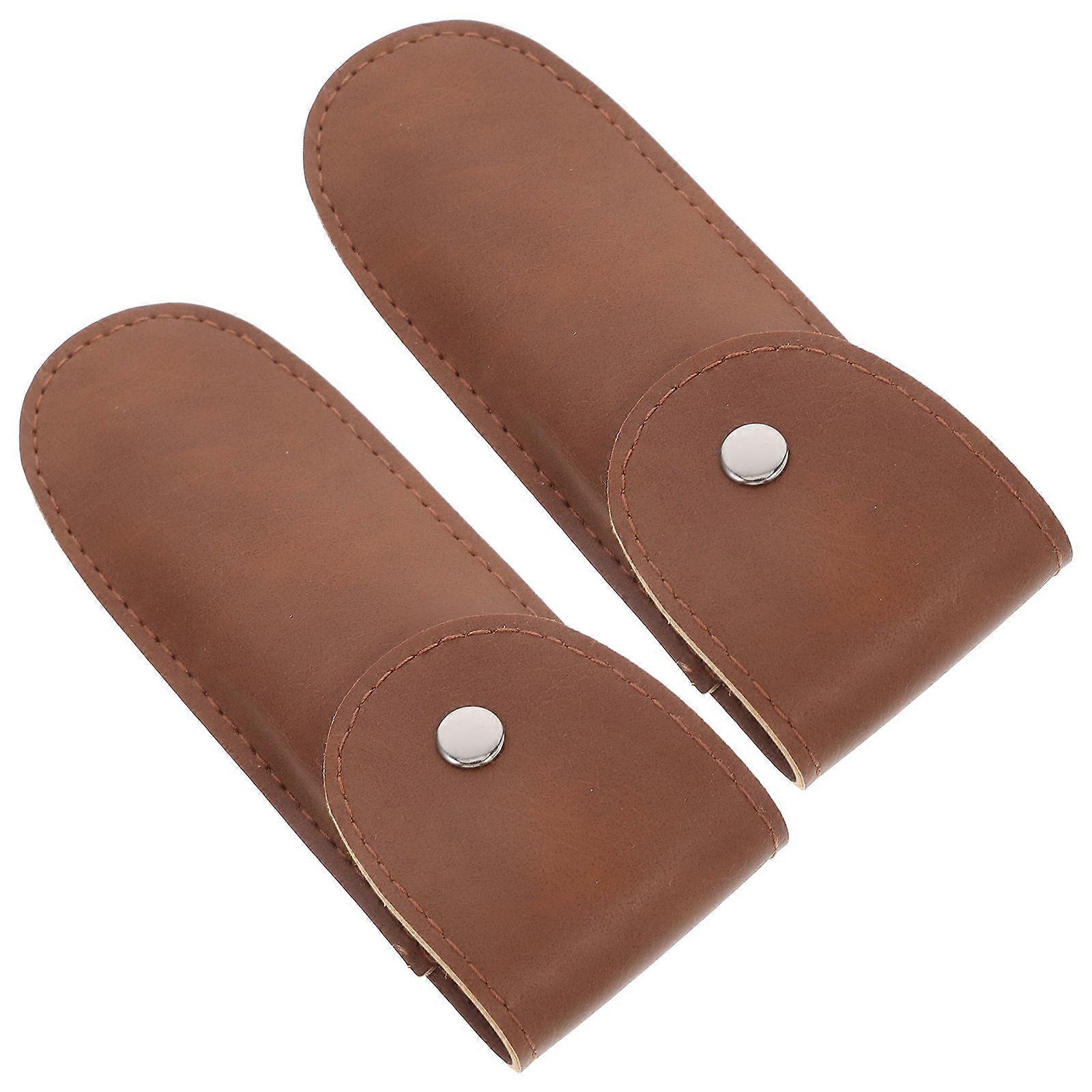 Harmonica Cases Small Harmonica Pouch Travel Outdoor Use Rectangular 2Pcs