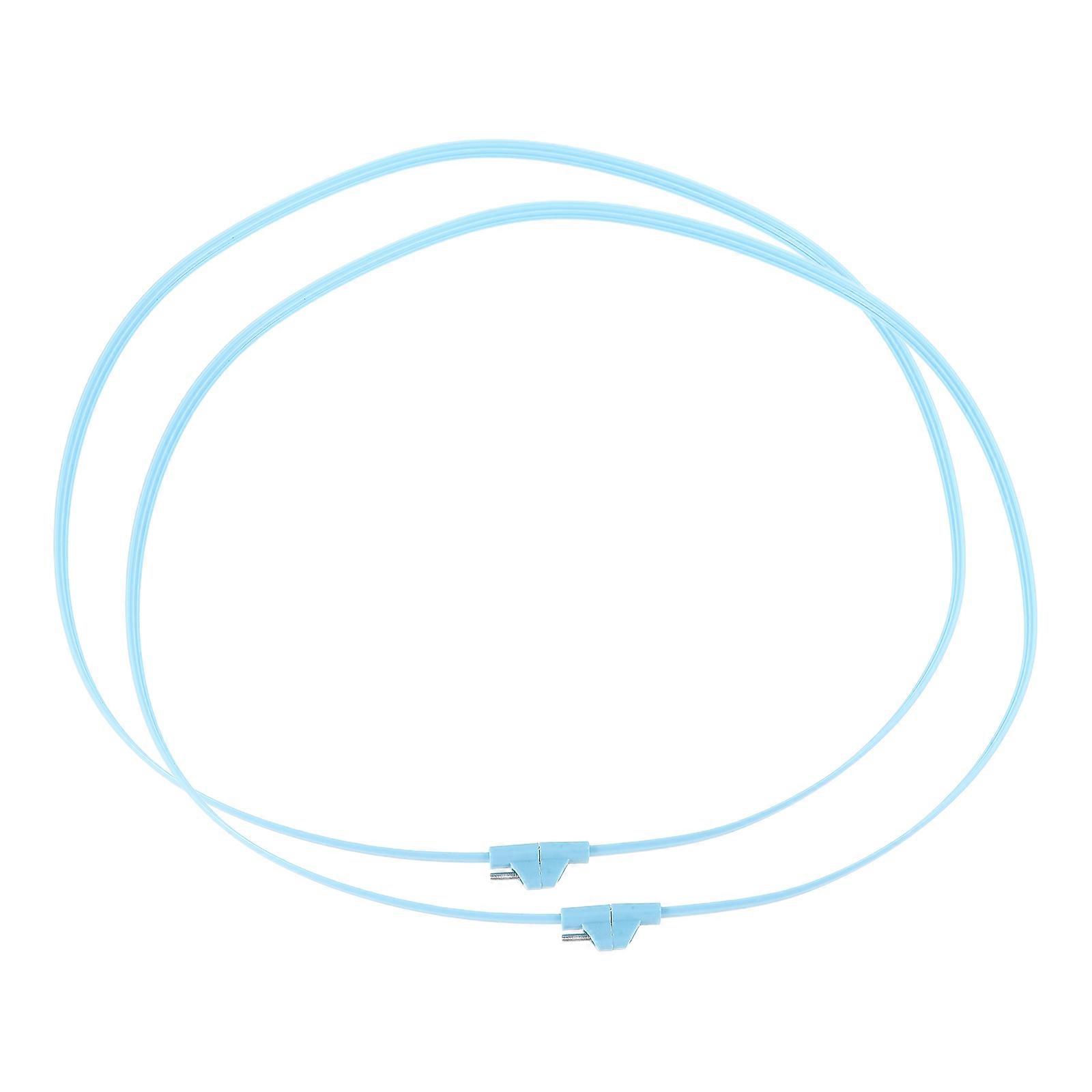 Pedestal Fan Net Hoop Replacement Circular Plastic Fixed Ring for Home Use 2Pcs