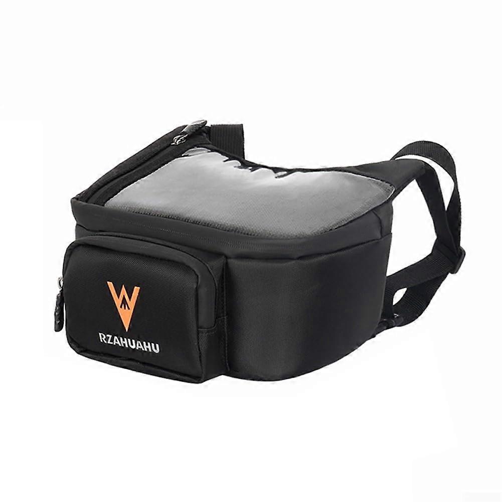 Front Bag for Electric Bikes, Multifunctional Design, Rain Cover, Ample Storage Space