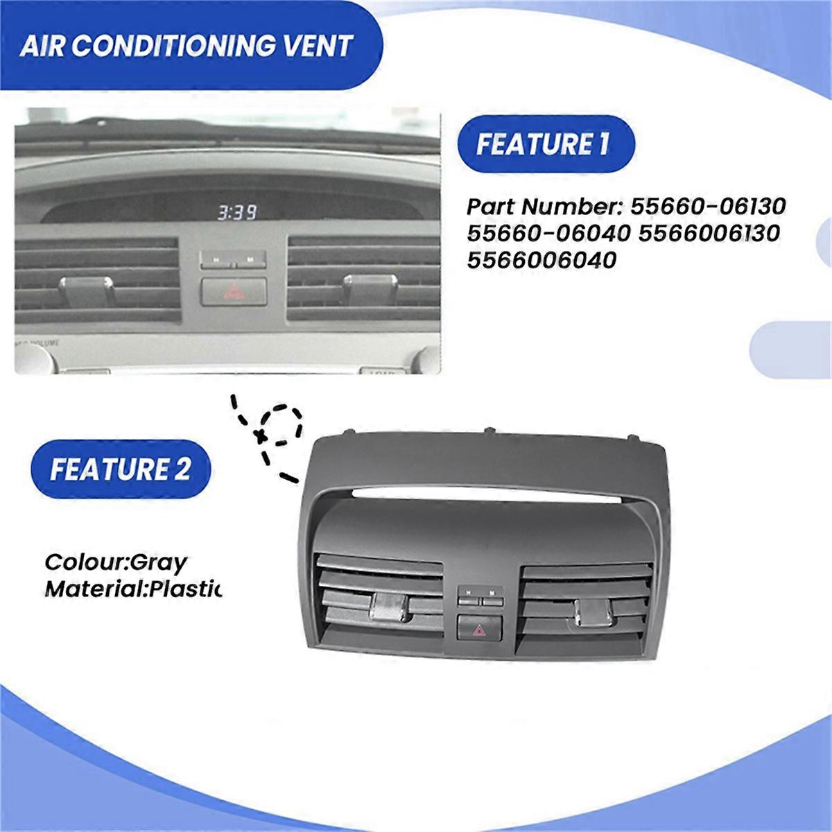 for Dash Middle Air Conditioner Vent AC Outlet Panel
