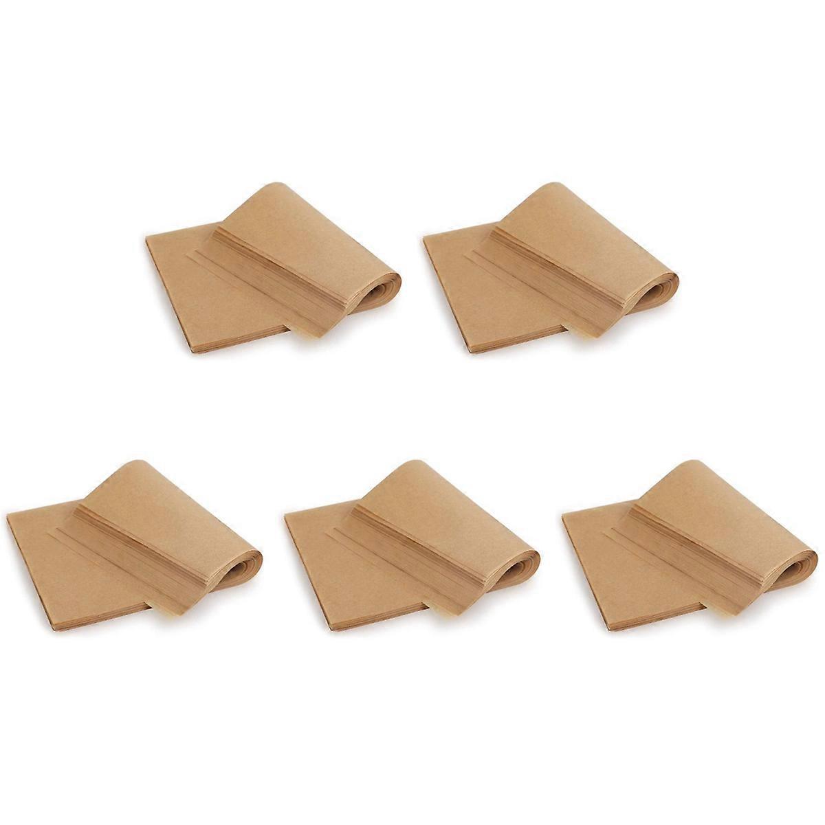 200 Pcs Silicone Oil Paper Baking Sheet,for Baking, Fryer, Cakes, Etc