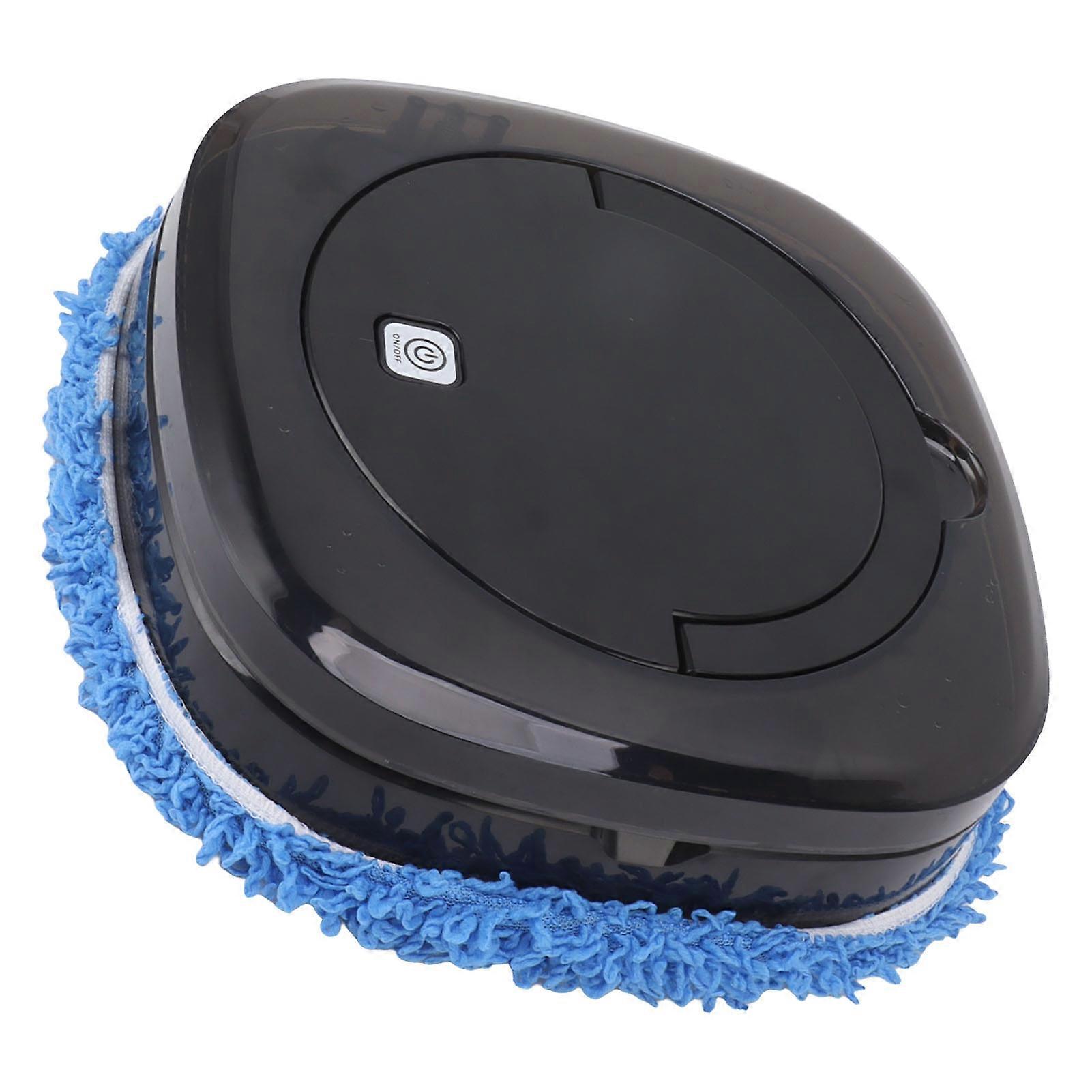 Automatic Floor Mopping Robot Mopping Robot with Water Tank Vacuum and Mop Cleaning Robot Black 