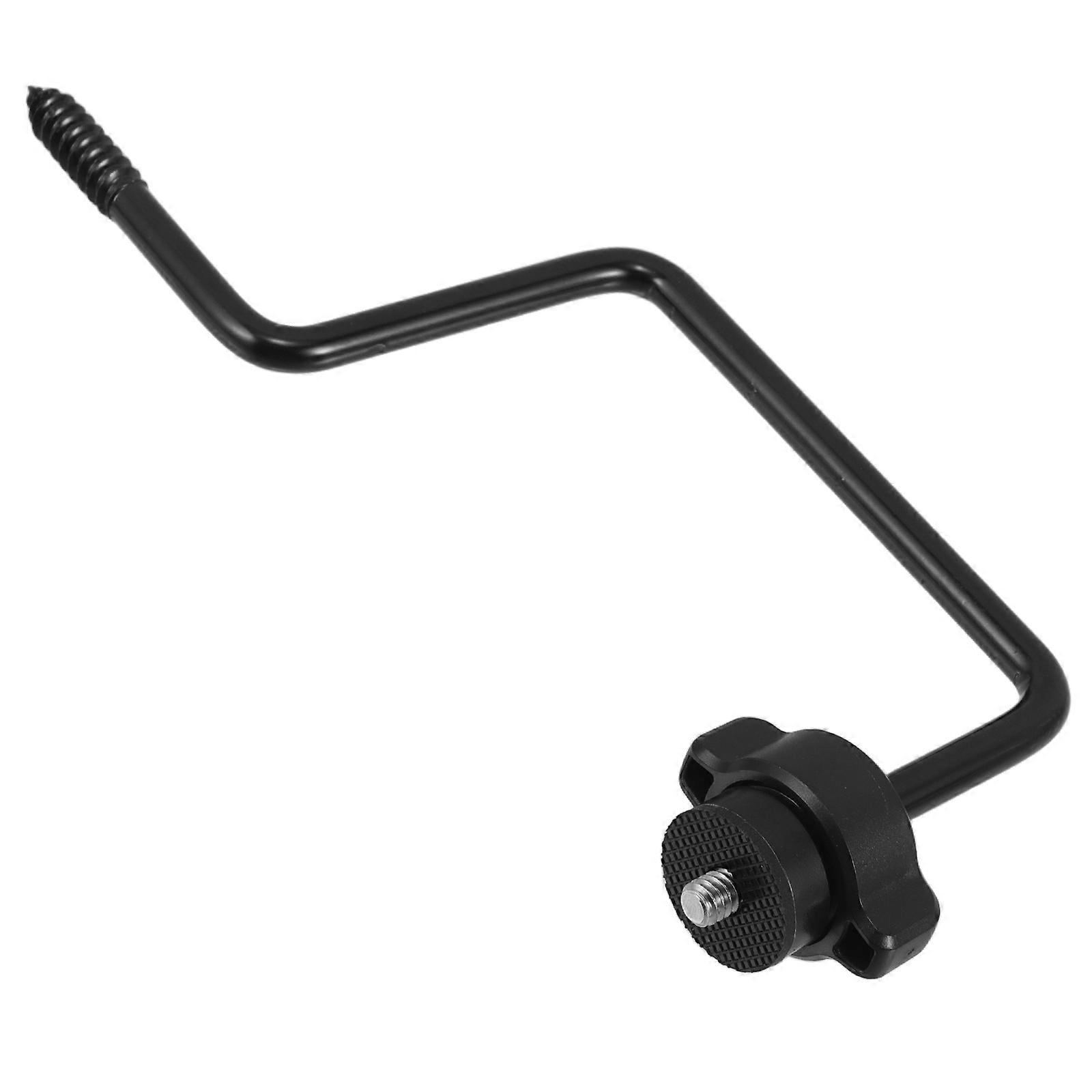 Heavy Duty Iron Bracket Hook Adjustable Tree Stand For Outdoor Hunting Camera Lights Speakers Camping 1Set