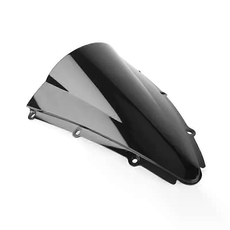 con Motorcycle Screen Double Bubble Windshield Deflector Protector WindScreen For Yamaha YZF R1 YZF-R1 2000 2001 YZFR1
