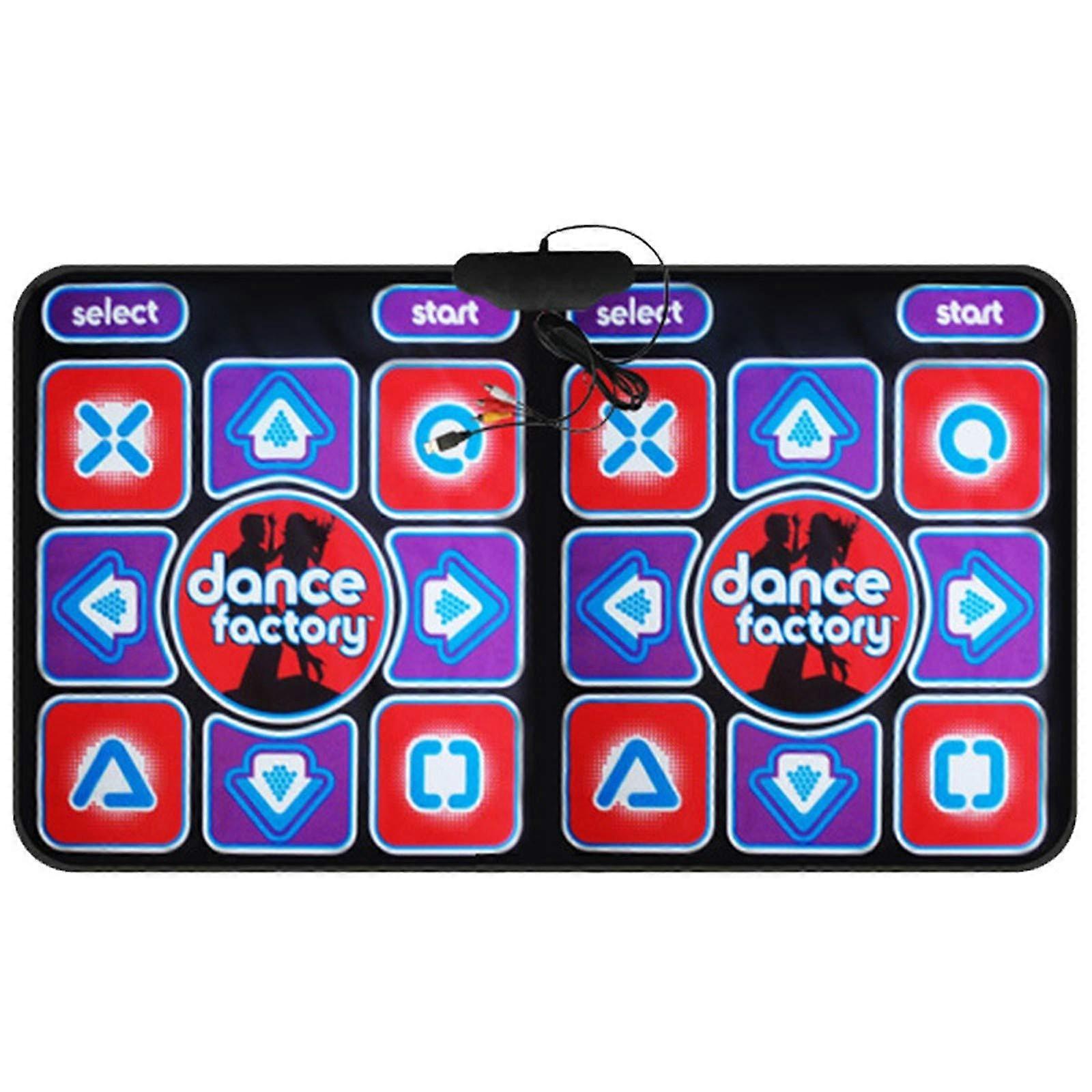 Step User Dance Pad for Girls Age 1-5, Non-Slip Double Mats for Yoga and Play, One Size Baby Equipment