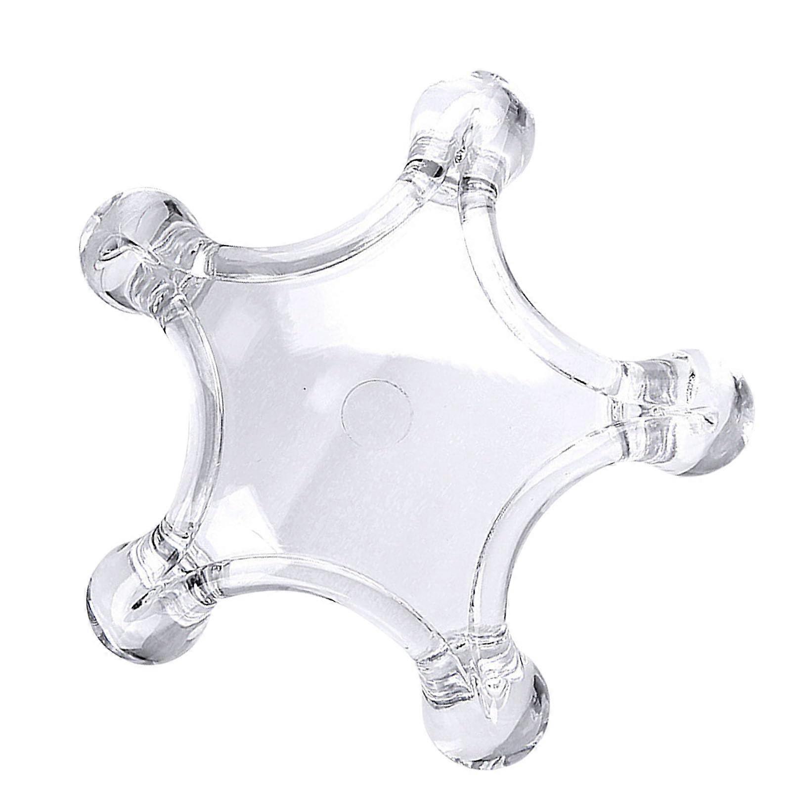 Deep Tissue Trigger Point Massage Tools For Shoulder And Back Pain Transparent Colour Portable Manual Therapy Tool Set