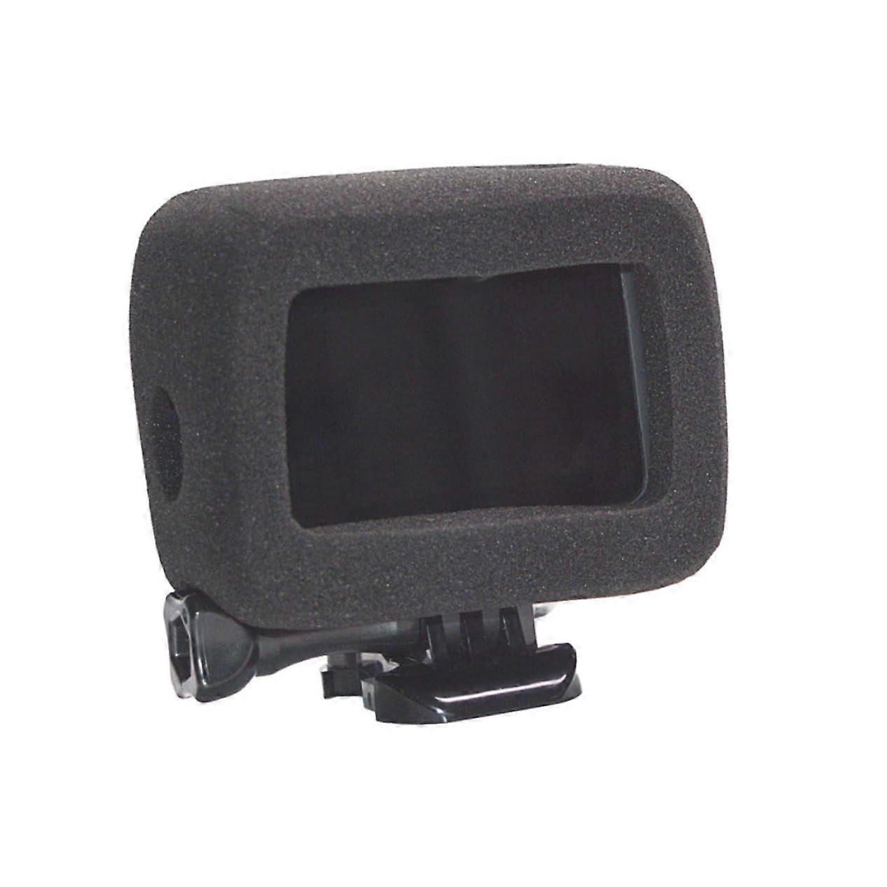 Hero8 Windproof Case Compatible with Hero8 Housing Cover and Windscreen, Black Durable Protective Accessory