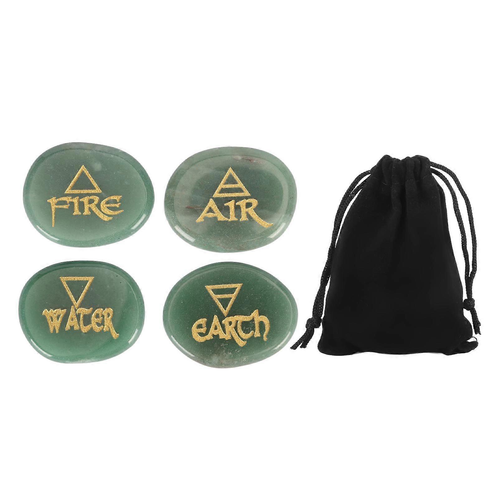 2025 dernier modèle cristal pierre runique ovale gravure à la main portable exquis