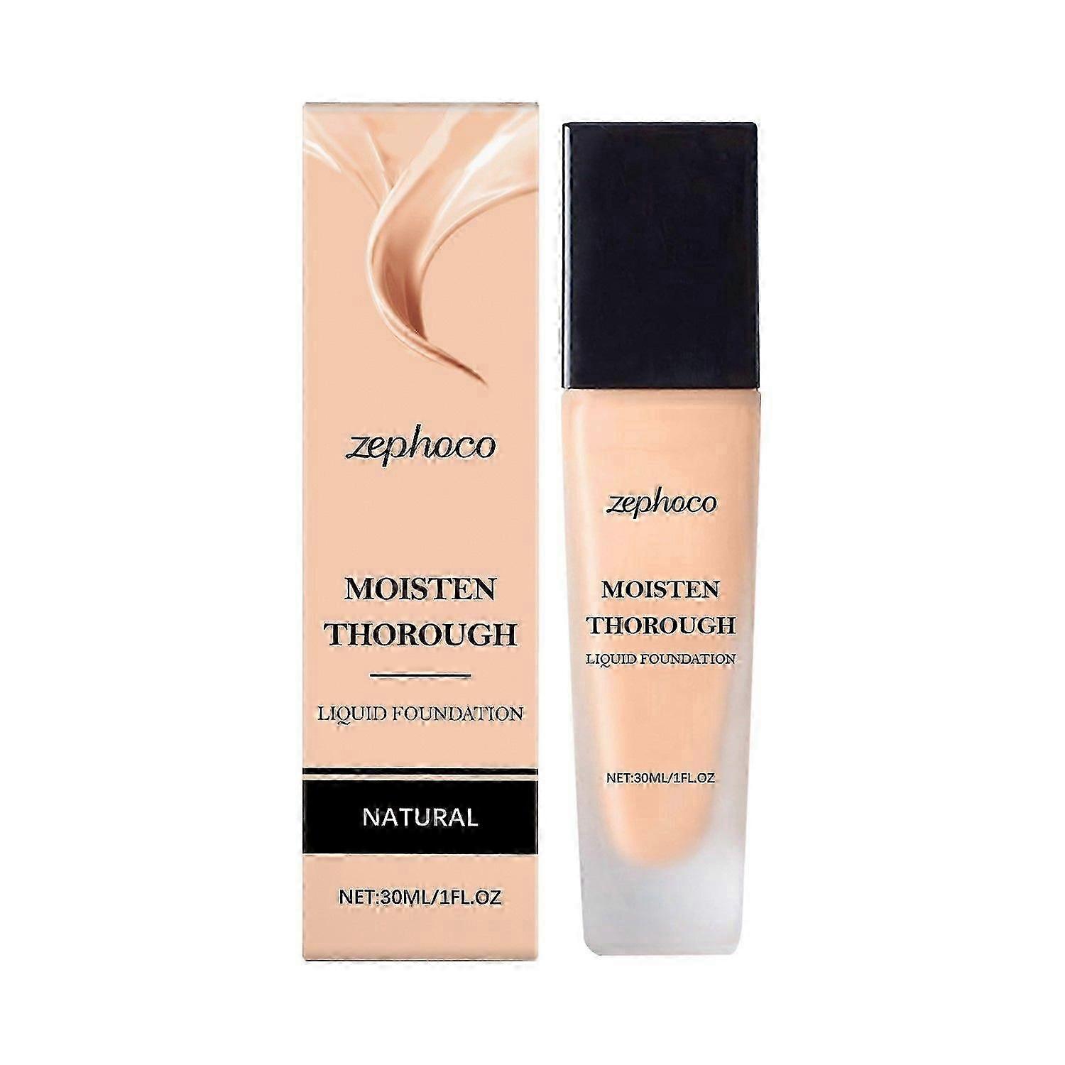 Luxury Foundation, Foundation for Women Over 60, Soft Matte Liquid Full Coverage Foundations, Moisturizing & Waterproof Lightweight Natural