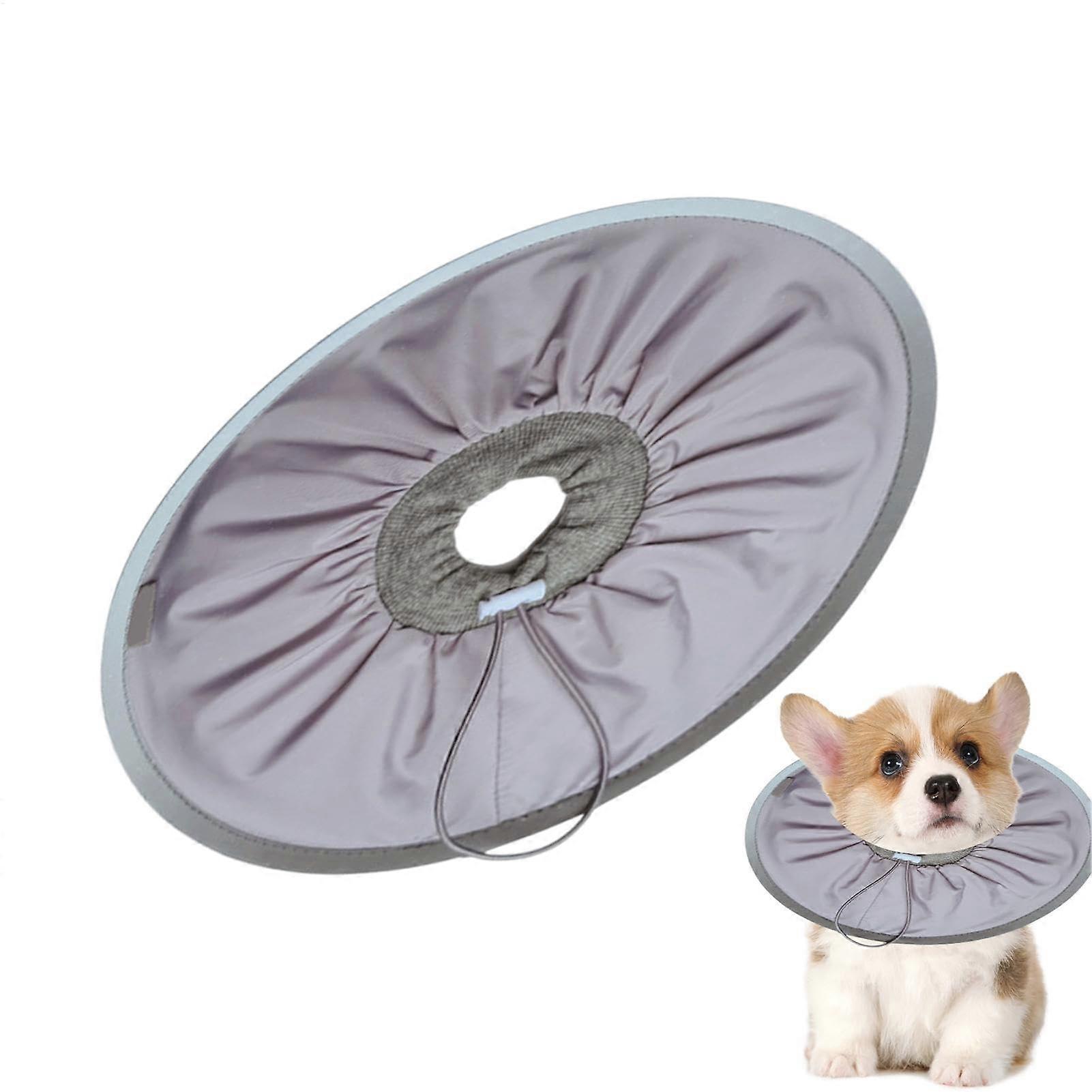 Wound Care Cat Cone, Adjustable Dog Cone, Cat Cone for Wound Care, Pet Recovery Collar Ref: 6594