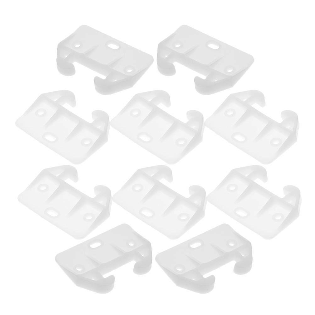 Kitchen Drawer Slides Replacement Cabinet Security Crab Shaped 10Pcs