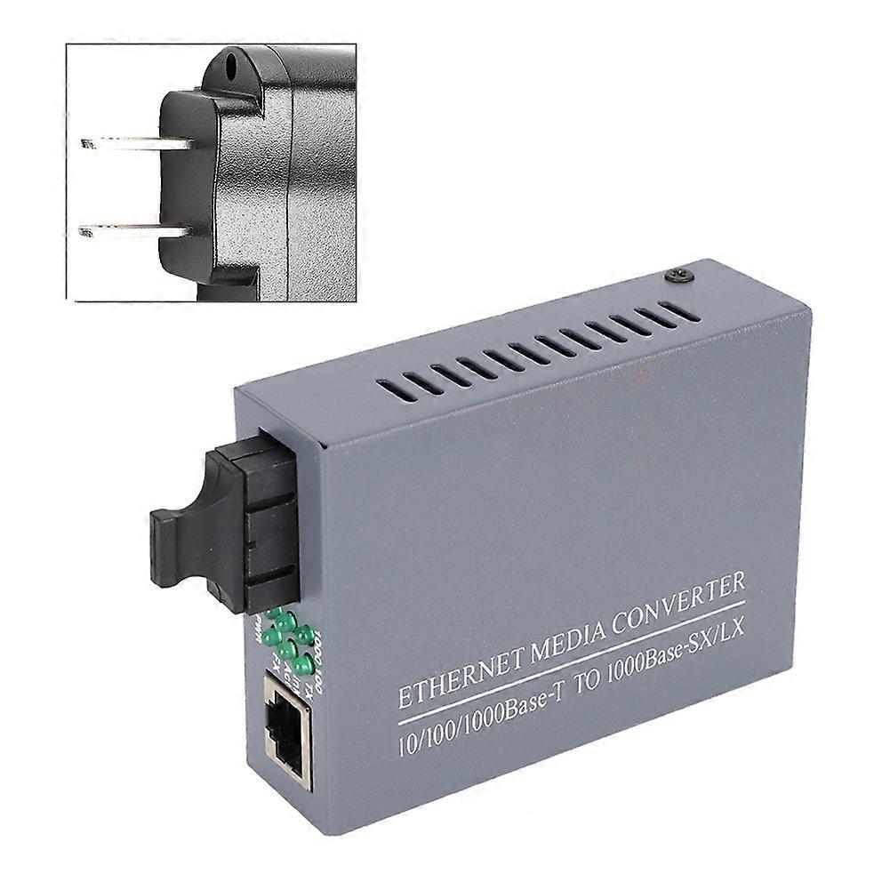 Fiber Optic Media Transceiver Ethernet Gigabit Single Mode Converter